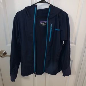 Navy Patagonia Rain Jacket